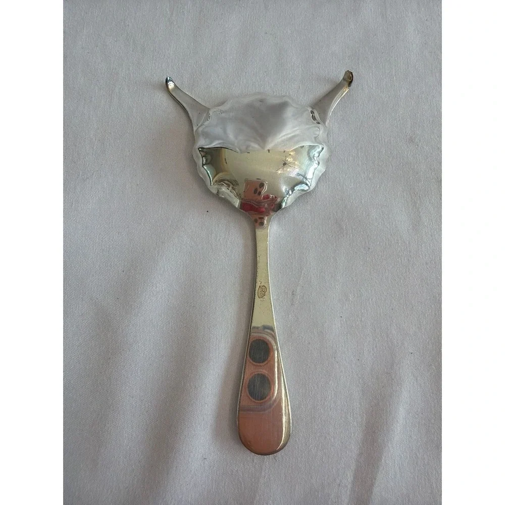 Vintage‎ Reed & Barton Silverplate Brandy Warmer Cognac Spoon